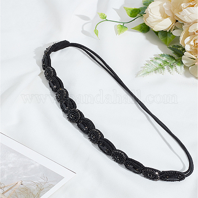 Ленты для волос из полиэстера OHAR-WH0021-75B-1