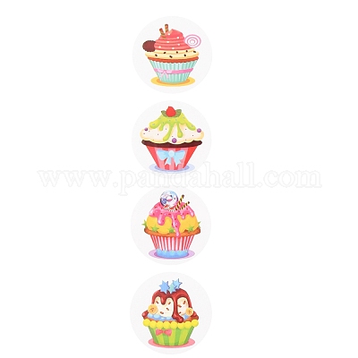 8 стиль бумажных наклеек на тему дня рождения DIY-L051-005B-1