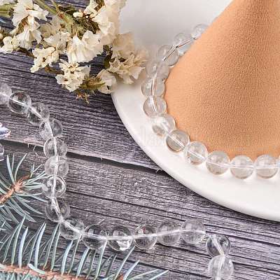 Природных кристаллов кварца бисер нитей G-C175-10mm-2-1