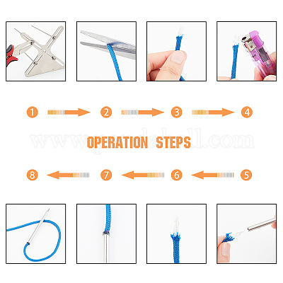 Наборы для изготовления шаровых узлов из парашютного шнура DIY-PH0026-88-1