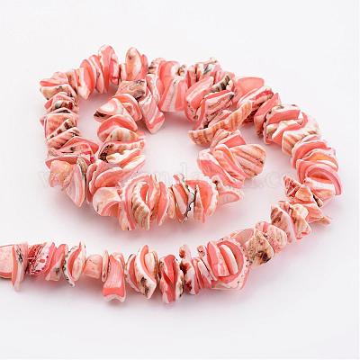 Conchiglia naturale fili di perle&nbsp;BSHE-P010-03-1