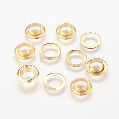Anneau d'oeillets en laiton&nbsp;KK-WH0004-05G-10mm-1