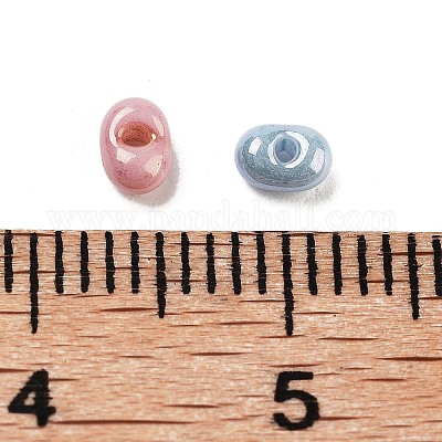 Стеклянные бусины GLAA-U003-01G-1