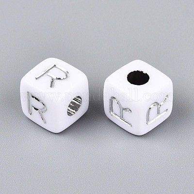 Непрозрачные акриловые бусины SACR-T035-03R-1