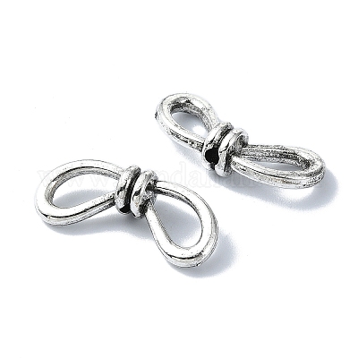 Сплавочные овальные бусины тибетского стиля &nbsp;TIBEB-F065-07AS-12-1