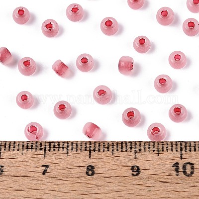 6/0 прозрачный внутри цветной стеклянный бисер SEED-N008-08L-1