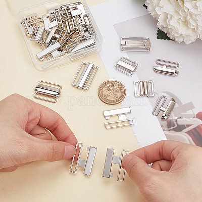 20 шт. 5 стиля литые зажимы для бикини FIND-PH0027-12-1