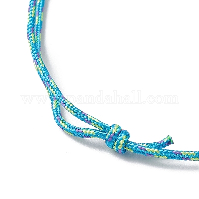 Изготовление регулируемого шнура из полиэстера и спандекса NJEW-JN05362-03-1