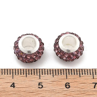 Рондель полимерная глина европейские бусины FIND-U001-01I-1