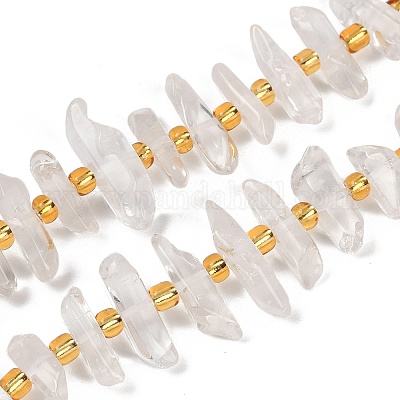 Природных кристаллов кварца бисер нитей G-F800-E07-1