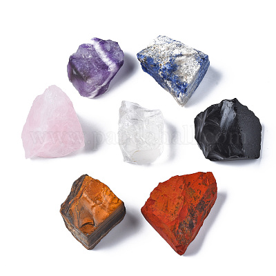 Piedras preciosas mixtas naturales piedras en bruto en bruto al por mayor  para bisuterías 