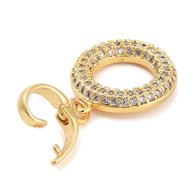 Латунь с подвесками из фианита KK-G496-08G-1