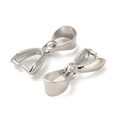 Латунные держатели кулонов с покрытием стойки KK-R211-06P-1