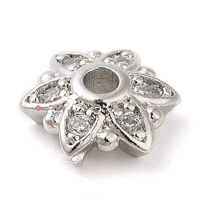 Покрытие стойки латунные микропаве колпачки из кубического циркония KK-M248-10P-1