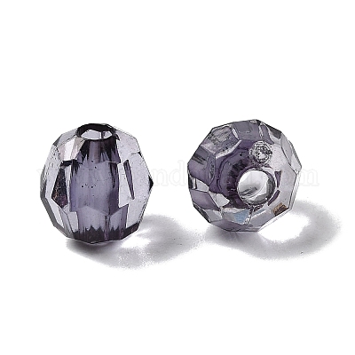 Прозрачные акриловые бусины&nbsp;DB8mmC-46-1