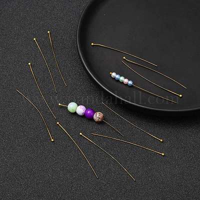 Контакты латунь шаровой головкой X-RP0.7x60mm-AB-1