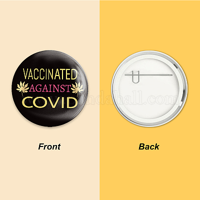 Брошь из белой жести JEWB-WH0012-044-1