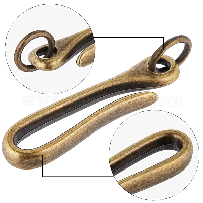 3 шт. 3 стиля застежки-крючки из сплава в тибетском стиле FIND-CP0001-72-1