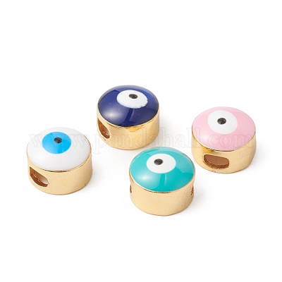 Экологически чистые подвески из латуни с покрытием из эмали KK-F835-31-G-1