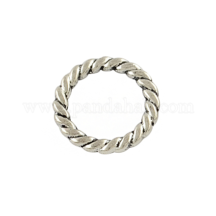 Tibetan Style Alloy Linking Rings TIBE-Q037-017-RS-1