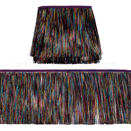 Лента из полиэстера длиной 10 м с отделкой кисточками в виде домашних животных. SRIB-WH0011-191-1