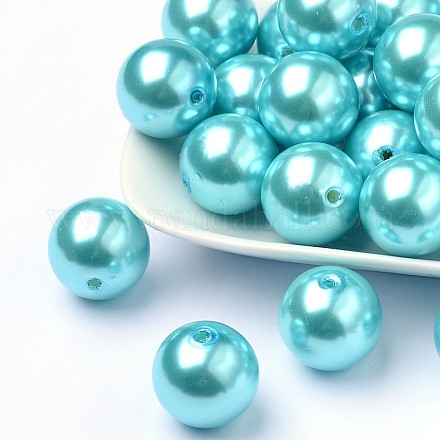 Perle tonde in plastica imitazione perla in abs SACR-S074-20mm-A33-1