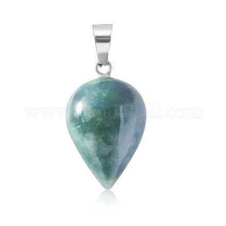 Natural Indian Agate Pendants WG38027-09-1