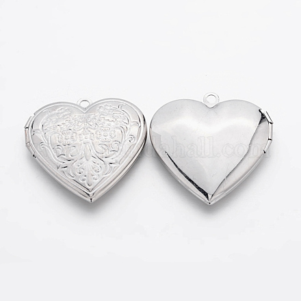 Romantiques idées de jour de valentines pour lui avec vos laiton pendentifs photo médaillon X-ECF138-1