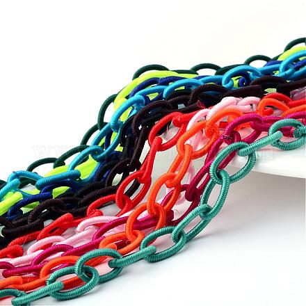 Loop di catene portacavi in nylon fatti a mano NWIR-R034-M-1