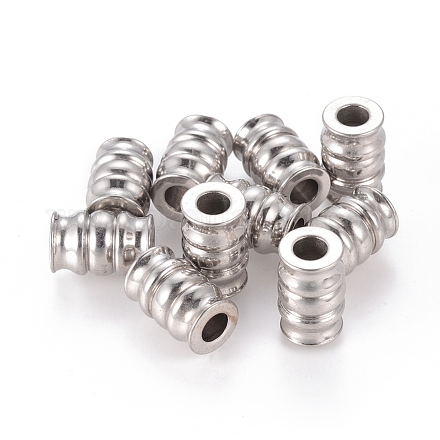 304 Stainless Steel Beads STAS-E039-24A-1