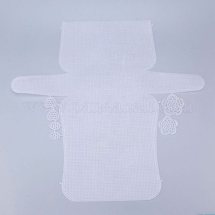 Fogli di tela di rete in plastica DIY-M007-06-1