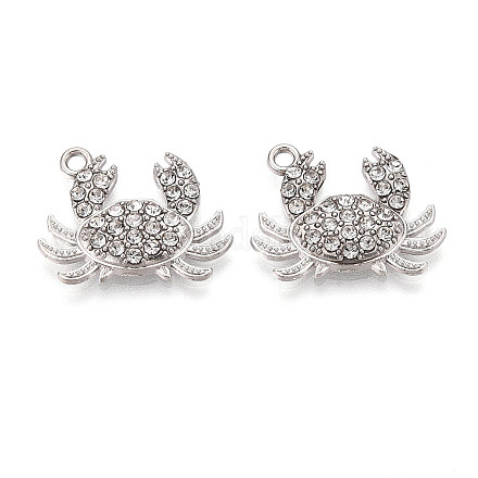 Подвески из сплава и страза FIND-N008-02P-1