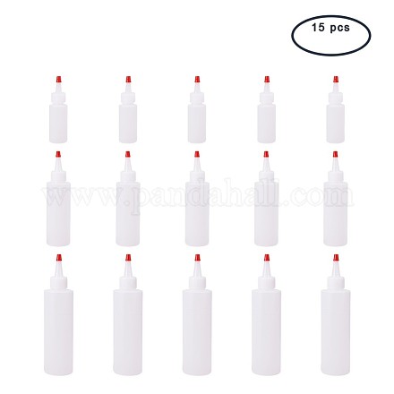Bottiglie di colla in plastica pandahall elite TOOL-PH0008-04M-1