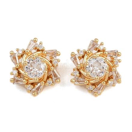 Латунные микропаве целларовые дистанционные планки из кубического циркония KK-F910-23G-03-1