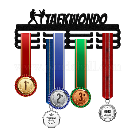 Модная железная вешалка для медалей ODIS-WH0021-010-1