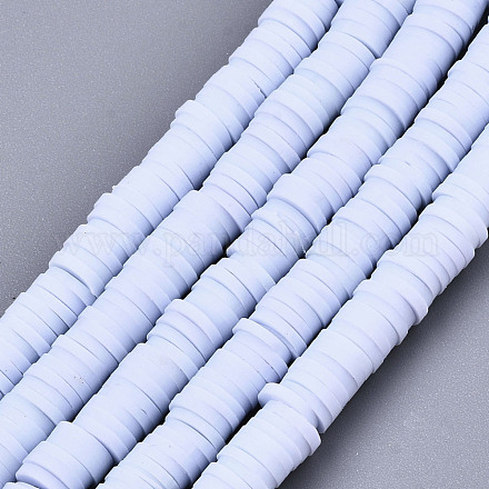 Chapelets de perle en pâte polymère manuel CLAY-R089-6mm-024-1