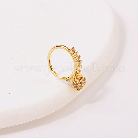 Латунные микропаве прозрачные кубические цирконии подвески кольца для носа FS-WG904D6-07-1