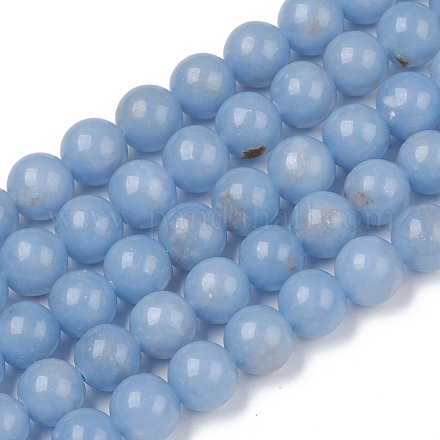 Chapelets de perles en angélite naturelle G-G840-03-8mm-1