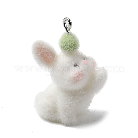 Пасхальные подвески из непрозрачной смолы RESI-F062-03B-1