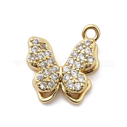 Латунные микро проложить кубического циркония подвески KK-A275-18B-G-1