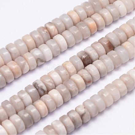 Natural Crazy Agate Beads Strands G-K126-B04-1
