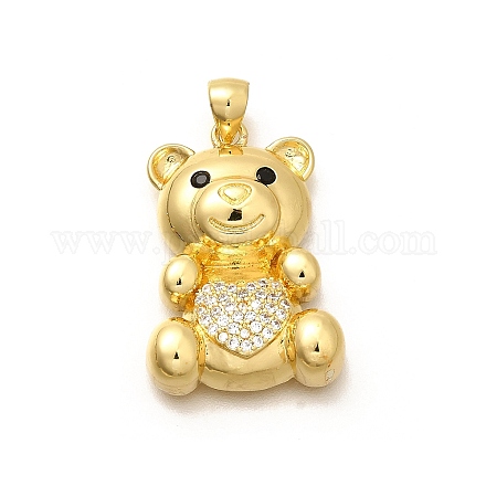 Стойки обшивки латунь микро проложить Циркон подвеску KK-L226-006G-04-1