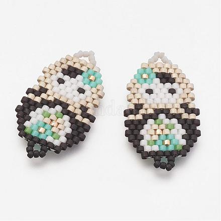 MIYUKI & TOHO Handmade Japanese Seed Beads Links SEED-G002-232-2-1