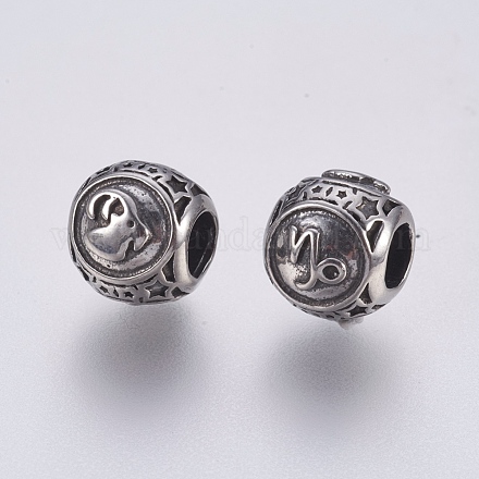 Европейские бусины из хирургической нержавеющей стали 316 STAS-F195-128P-02-1