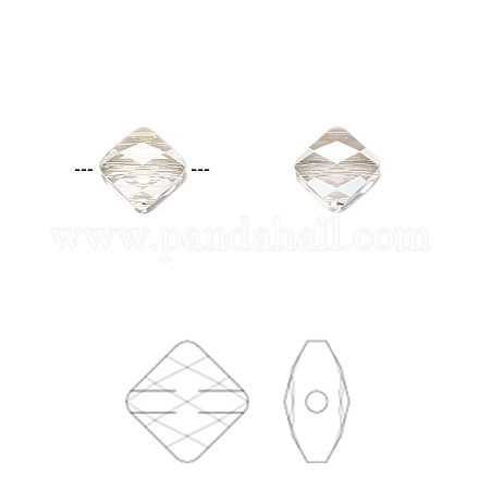 Austrian Crystal Beads X-5054-6mm-001SSHA(U)-1