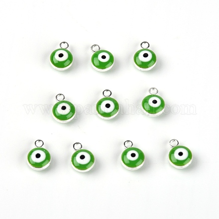 Подвески из эмали и сплава ENAM-WH0055-03F-1