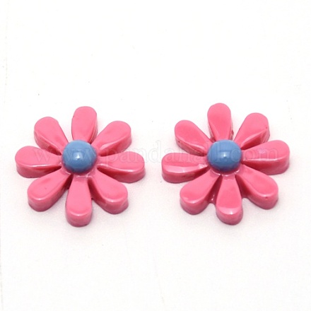 Кабошоны из смолы&nbsp;CRES-WH0005-01G-1