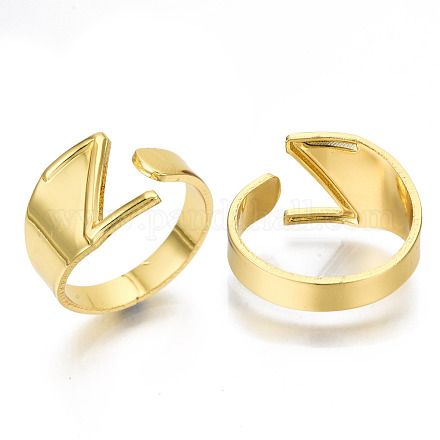 (venta de fábrica de fiestas de joyería) anillos de dedo de manguito de aleación RJEW-S038-195Z-G-NR-1