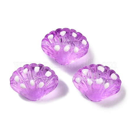 Chapelets de perles vernissées manuelles LAMP-I027-11D-1
