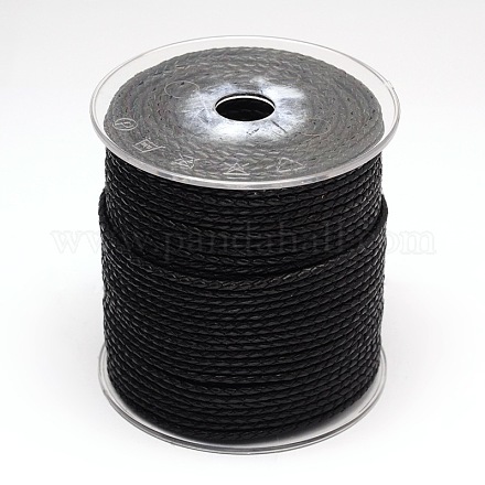 Плетеный кожаный шнур WL-E011-5mm-06-1